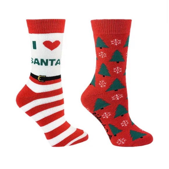 Columbia Accessories - Columbia Thick Christmas Ski Socks (6 Pack)